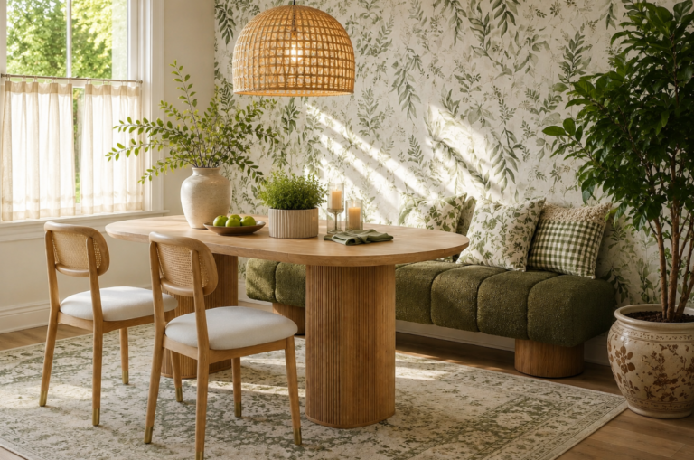 This Breakfast Nook Proves a Small Corner Can Carry the Whole Room