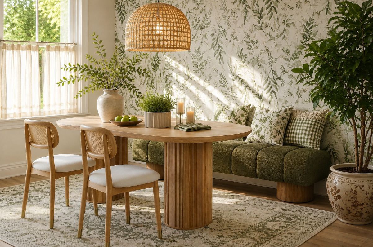 This Breakfast Nook Proves a Small Corner Can Carry the Whole Room